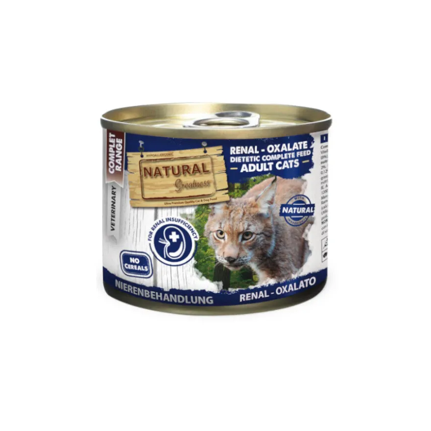 Natural Greatness Renal-Oxalate Pollo Comida Húmeda para gatos