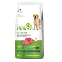 Natural Trainer Adult Maxi Buey y Arroz pienso para perros