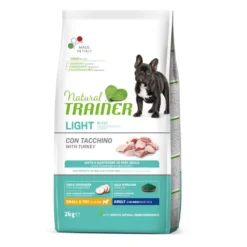 Natural Trainer Adult Small&Toy Ideal Weight Carne pienso para perros