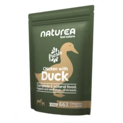 Naturea Pollo y Pato sobre para perros