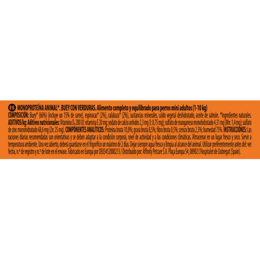 Nature's Variety Adult Mini Paté sobre para perros