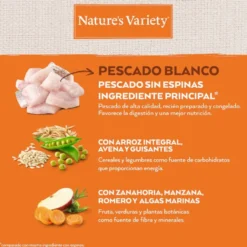 Nature's Variety Healthy Grains Adult Medium Maxi Pescado Blanco pienso para perros