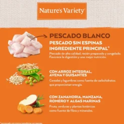 Nature's Variety Healthy Grain Sterilized Pescado Blanco pienso para gatos