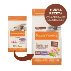 Nature's Variety Healthy Grain Adult Mini Pavo pienso para perros