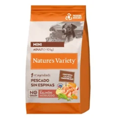 Nature's Variety No Grain Adult Mini Salmón pienso para perros