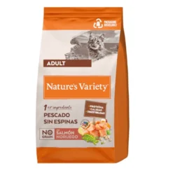 Nature's Variety No Grain Adult Salmón Noruego pienso para gatos