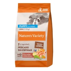 Nature's Variety No Grain Puppy Mini Salmón Noruego pienso para perros