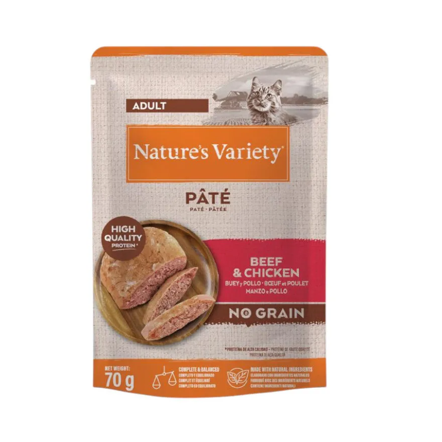 Nature's Variety Original Adult buey y pollo sobre para gatos