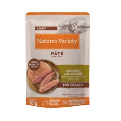 Nature's Variety Original Adult pollo y ganso sobre para gatos
