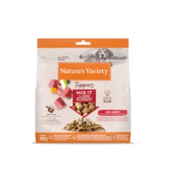 Nature's Variety Toppers Buey Liofilizado para perros