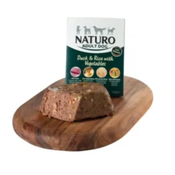 Naturo Adult Pato con Arroz y Vegetales tarrina para perros