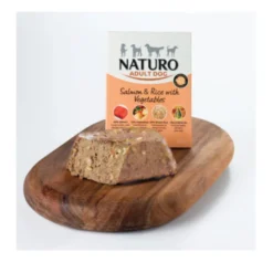 Naturo Adult Salmón con Arroz y Vegetales tarrina para perros