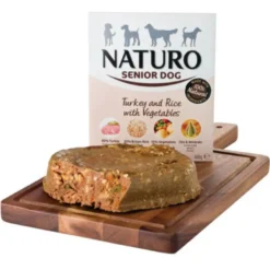 Naturo Senior Pavo y Arroz tarrina para perros