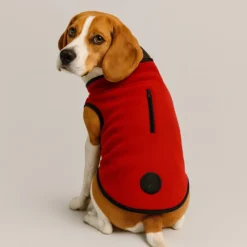 Nayeco Abrigo Fleece Jacket Rojo para perros