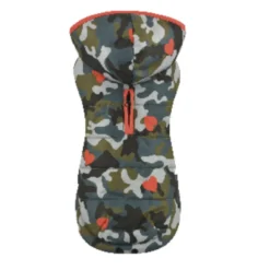 Nayeco Army Chaqueta con Capucha para perros