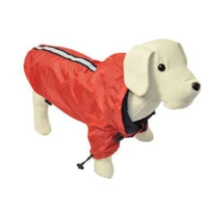 Nayeco Chubasquero Reflectante Rojo para perros