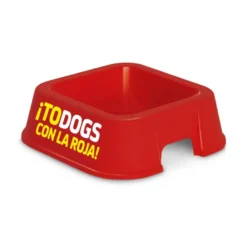 Nayeco Comedero Mundial Rojo para perros
