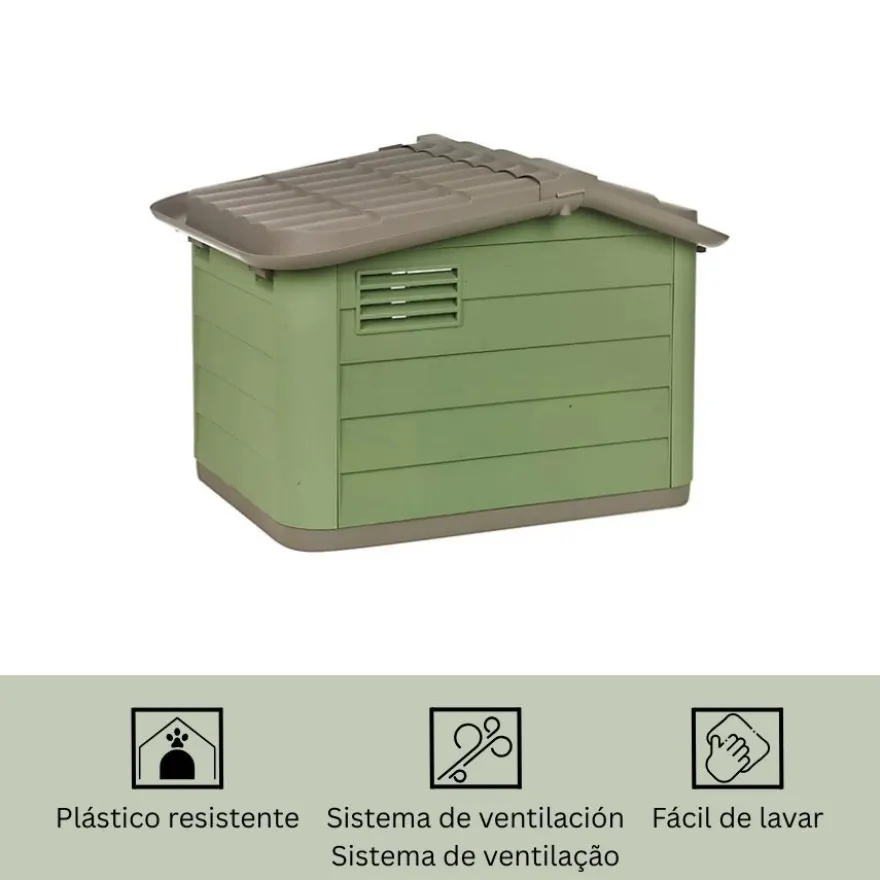Nayeco Eco Line Caseta Desmontable Salvia para perros