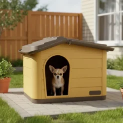 Nayeco Eco Line Caseta Desmontable Miel para perros