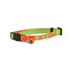 Nayeco X-Trm Neon Flash Verde y Naranja collar para gatos