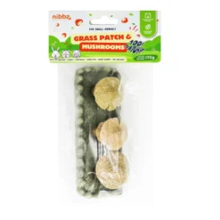 Nibbz Huerto de hierba y Hongos Comestible complemento alimenticio para roedores