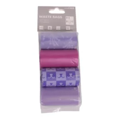 Nice Care Basic Bolsitas Rolls Lavanda para perros