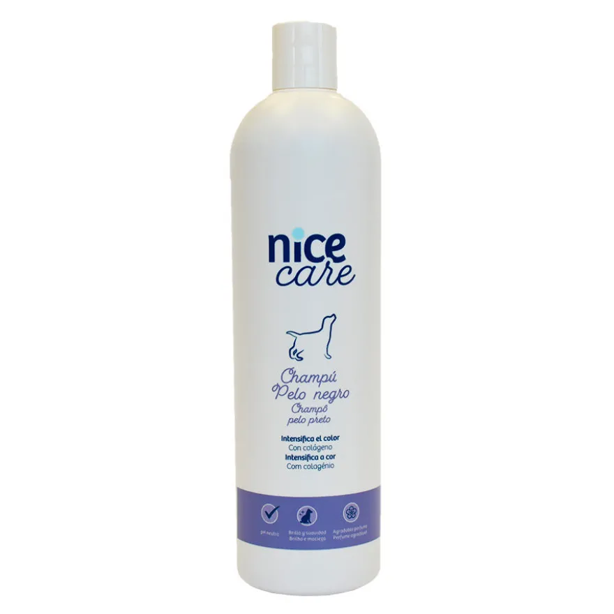 Nice Care Champú Pelo Negro para perros