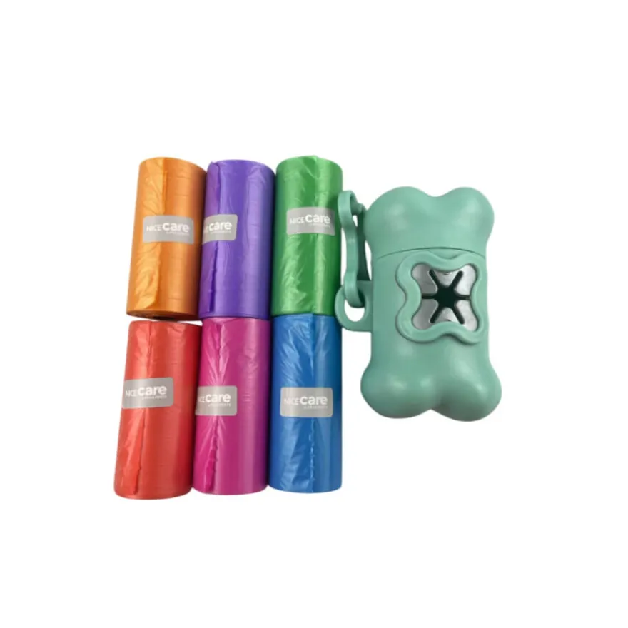 Nice Care Pack Dispensador Bolsitas Rollos para perros