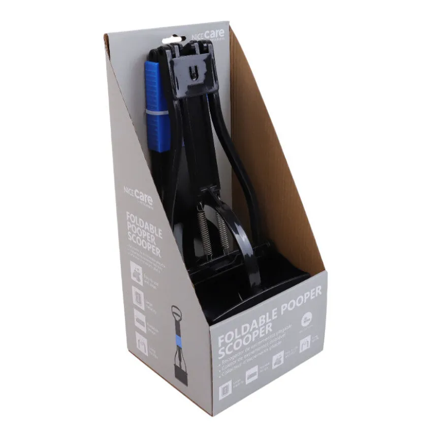 Nice Care Recogedor de Excrementos plegable para perros