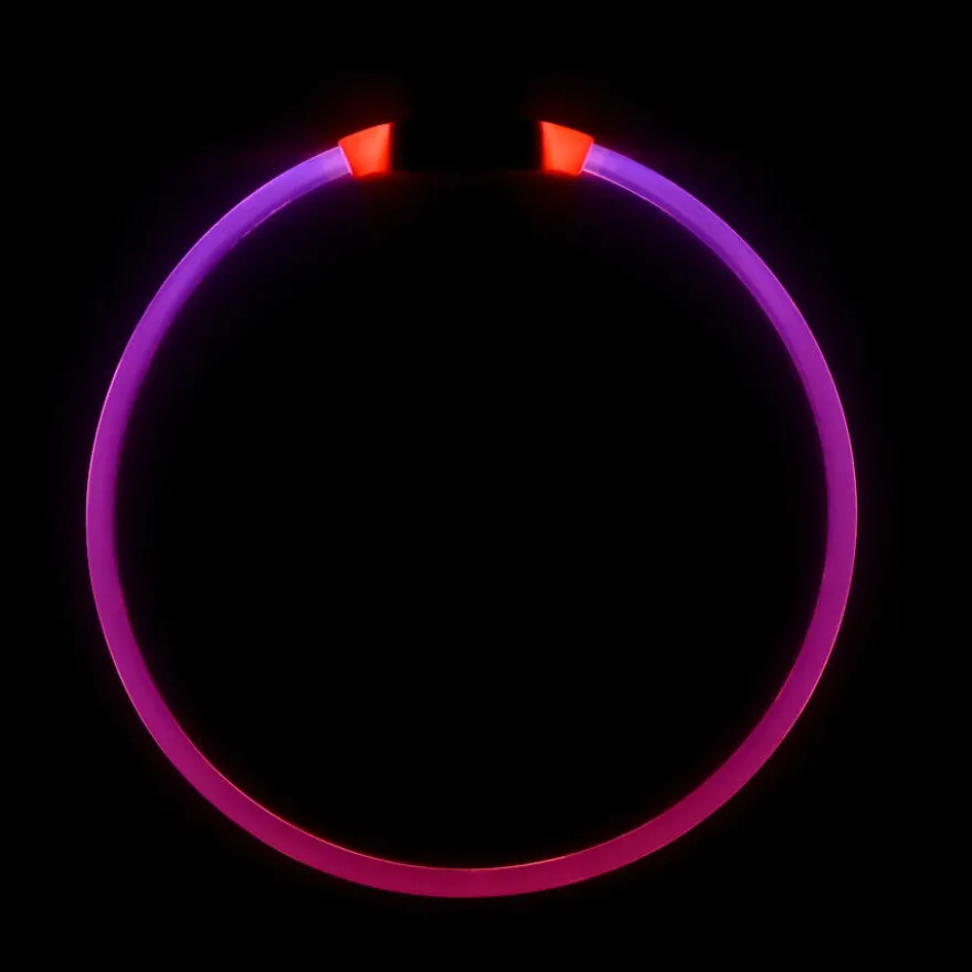 Nite Ize NiteHowl Collar de Seguridad LED Rosa para perros