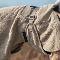Non-stop Dogwear Abrigo de Lana Color Arena para perros