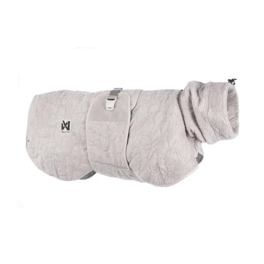 Non-stop Dogwear Abrigo de Secado Color Arena para perros