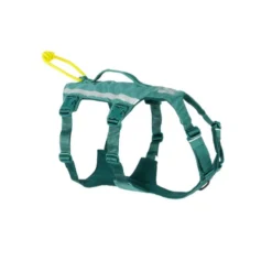 Non-stop Dogwear Arnés Largo Azul y Verde para perros
