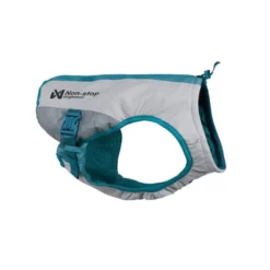 Non-stop Dogwear Chaleco Refrescante Gris y Turquesa para perros
