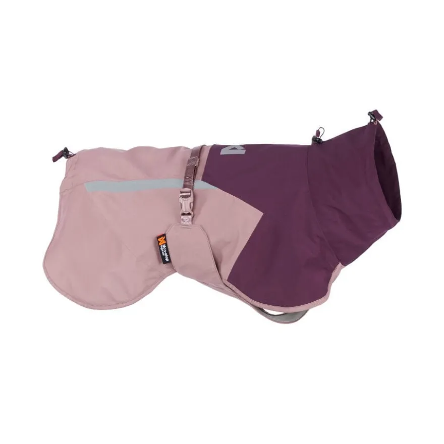 Non-stop Dogwear Chubasquero Impermeable Malva para perros