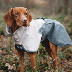 Non-stop Dogwear Chubasquero Impermeable Gris para perros