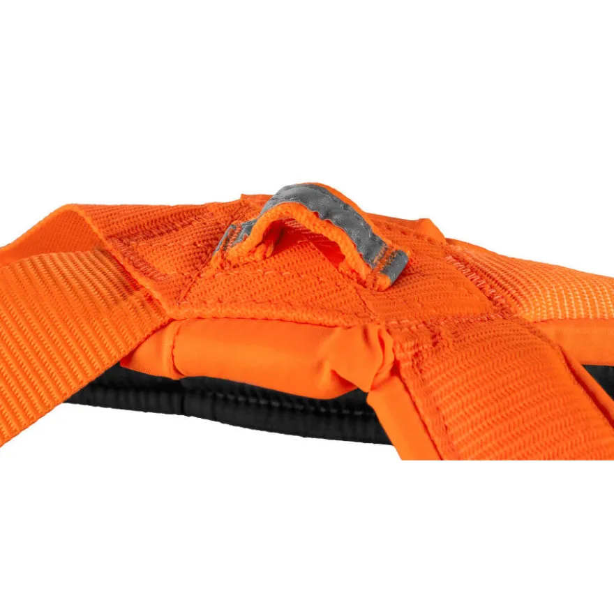 Non-stop dogwear Freemotion Arnés Negro y Naranja para perros