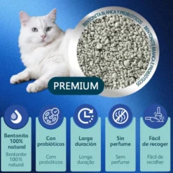 Nova Clean Pro Arena Probiotica para gatos