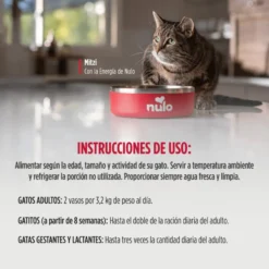 Nulo Estofado de Caballa con Gambas y Mejillones tarrina para gatos