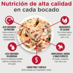 Nulo Pollo, Atún y Pato en caldo sobres para gatos