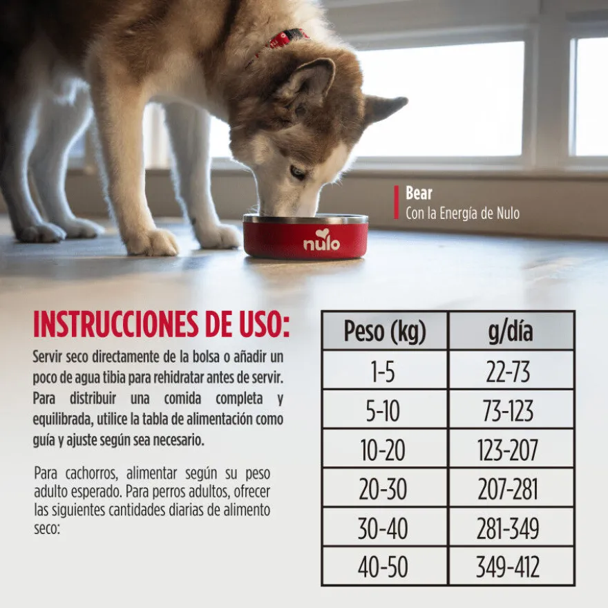 Nulo Toppers Liofilizado Corazón de Ternera con Manzana alimento liofilizado para perros