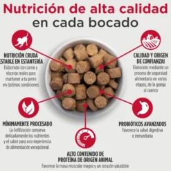 Nulo Toppers Liofilizado Corazón de Ternera con Manzana alimento liofilizado para perros