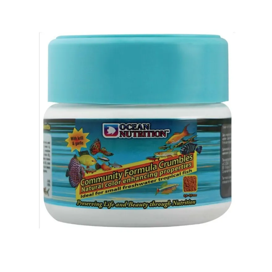 Ocean Nutrition Community Formula Crumbles alimento para peces de agua dulce