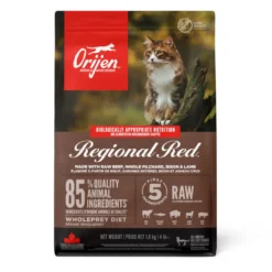 Orijen Regional Red pienso para gatos y gatitos