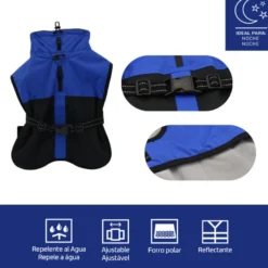 Outech Abrigo Azul para perros