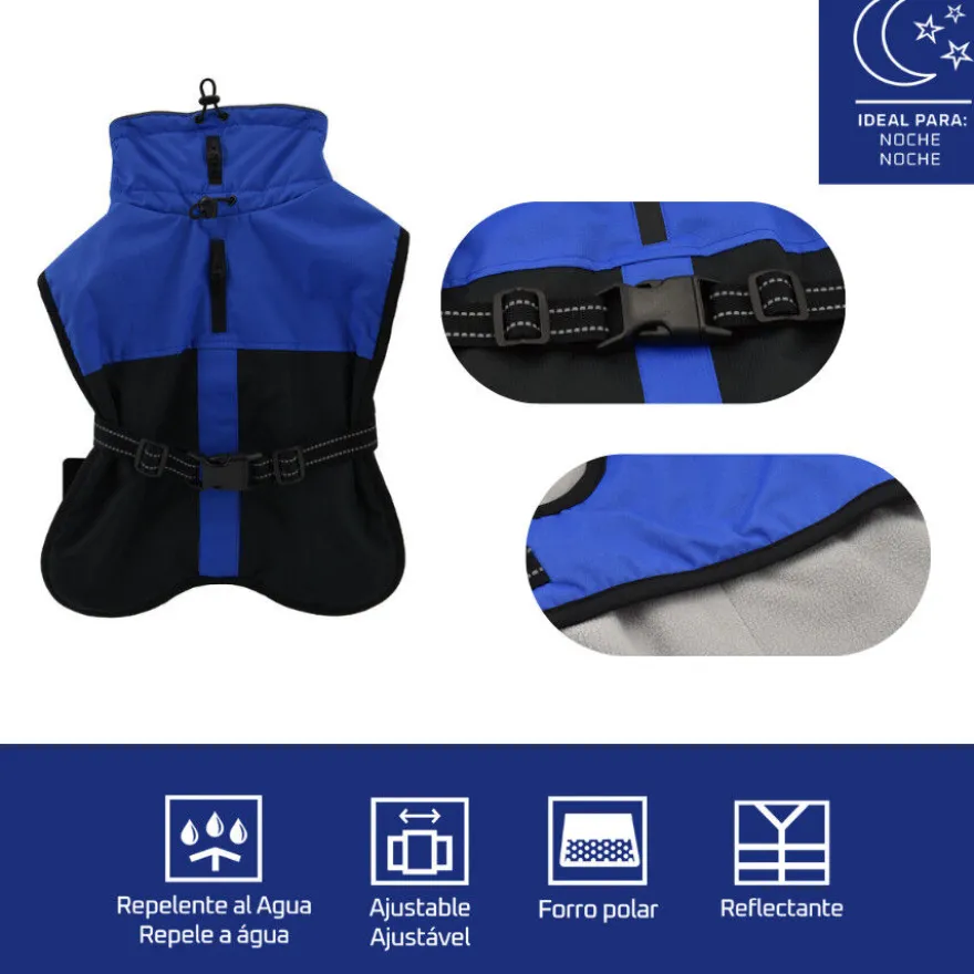 Outech Abrigo Azul para perros