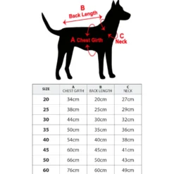 Outech Abrigo Reflectante Negro para perros