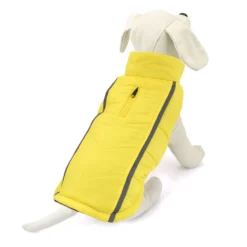 Outech Abrigo Reversible Gris y Amarillo para perros