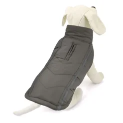 Outech Abrigo Reversible Gris y Amarillo para perros