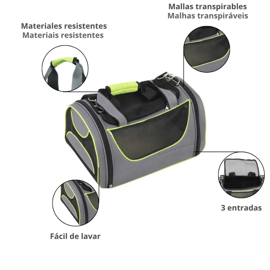 Outech Carrier Chicago bolso Transportín para perros y gatos